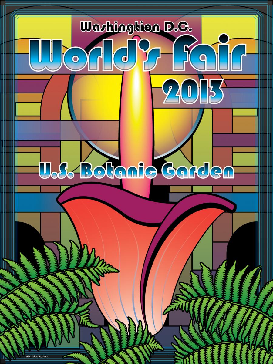 Washingtion D.C. U.S. Botanic Garden World's fair 2013 stinkplant